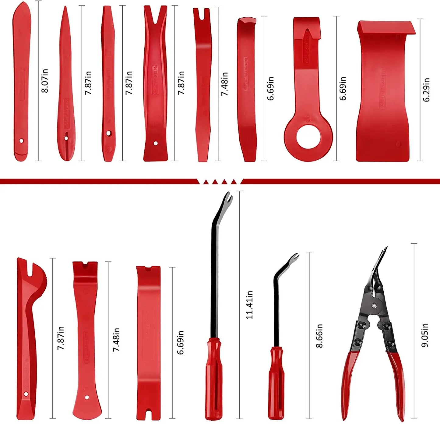 Car tools Car Interior Disassembly kit plastic trim removal tool car clips puller diy Panel Tools for auto trim puller set