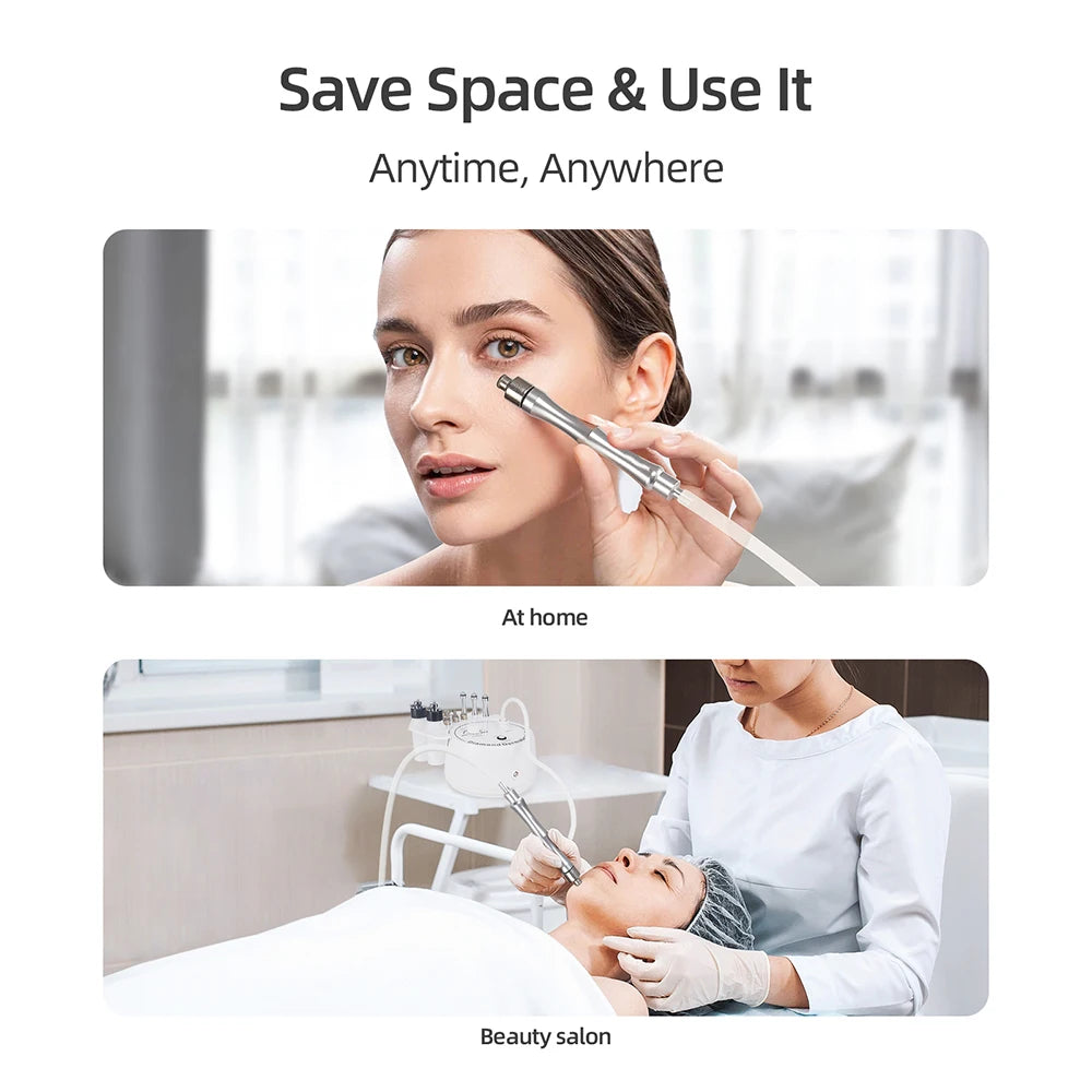 Professional Diamond Microdermabrasion Machine Water Spray Exfoliation Face Peeling Beauty Machine Pore Deep Cleaning Skin Care