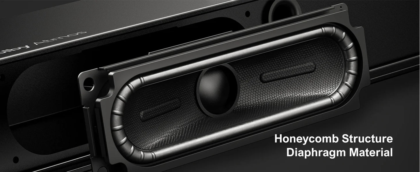 ULTIMEA 520W 5.1.2 Soundbar with Dolby Atmos for Smart TV,4K HDR Pass-through,Home Theater Wireless Bluetooth Soundbar Speakers