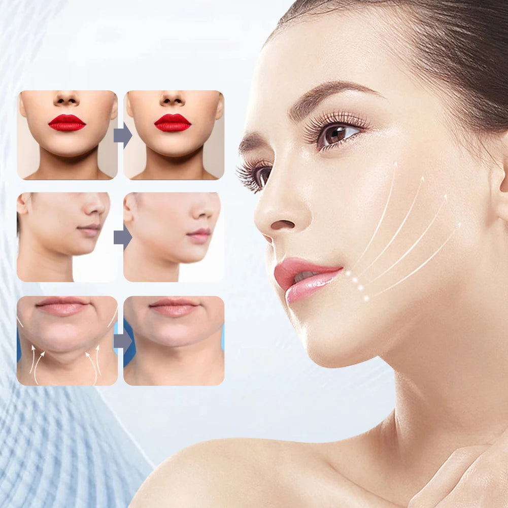 EMS Facial Massager Facial Lifting Device Anti-Wrinkle Anti-Aging Beauty Device USB Charging 8 Modes 19 Levels for Neck Face